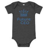 Organic Cotton Baby Bodysuit with "Future CEO" Design