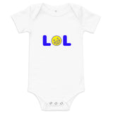 Baby Bodysuit with "LOL" Design