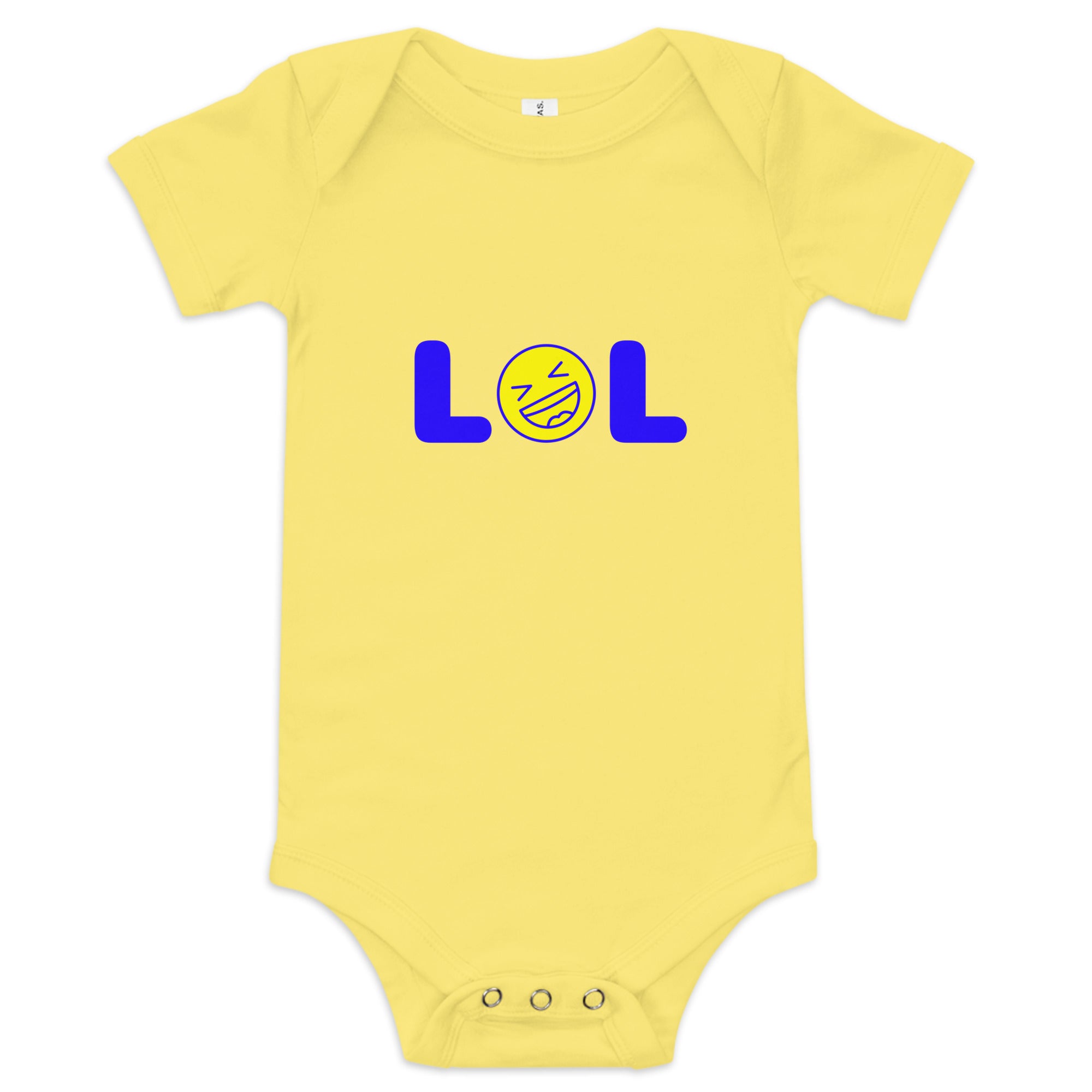 Baby Bodysuit with "LOL" Design