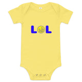 Baby Bodysuit with "LOL" Design