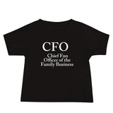 100% Cotton Unisex Premium T-Shirt with 'Chief Fun Officer of the Family Business' Design