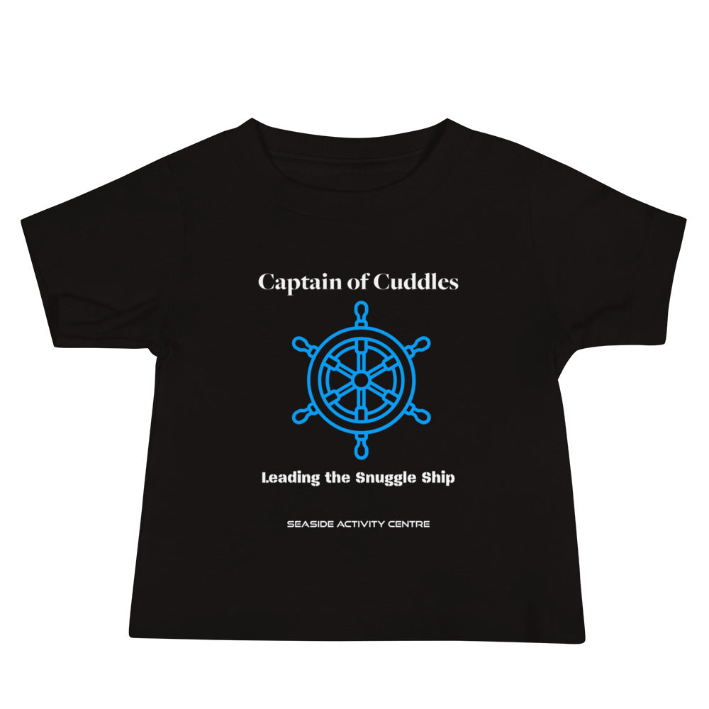 100% Cotton Unisex Premium T-Shirt with 'Captain of Cuddles' Design