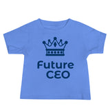 Organic Cotton Baby T-Shirt with "Future CEO" Design