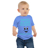 100% Cotton Baby T-Shirt with "Mom's Alarm Clock" Design