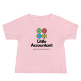 Adorable Baby Accountant T-Shirt - Comfy Cotton, Fun Design | 100% combed ring-spun cotton