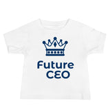 Organic Cotton Baby T-Shirt with "Future CEO" Design