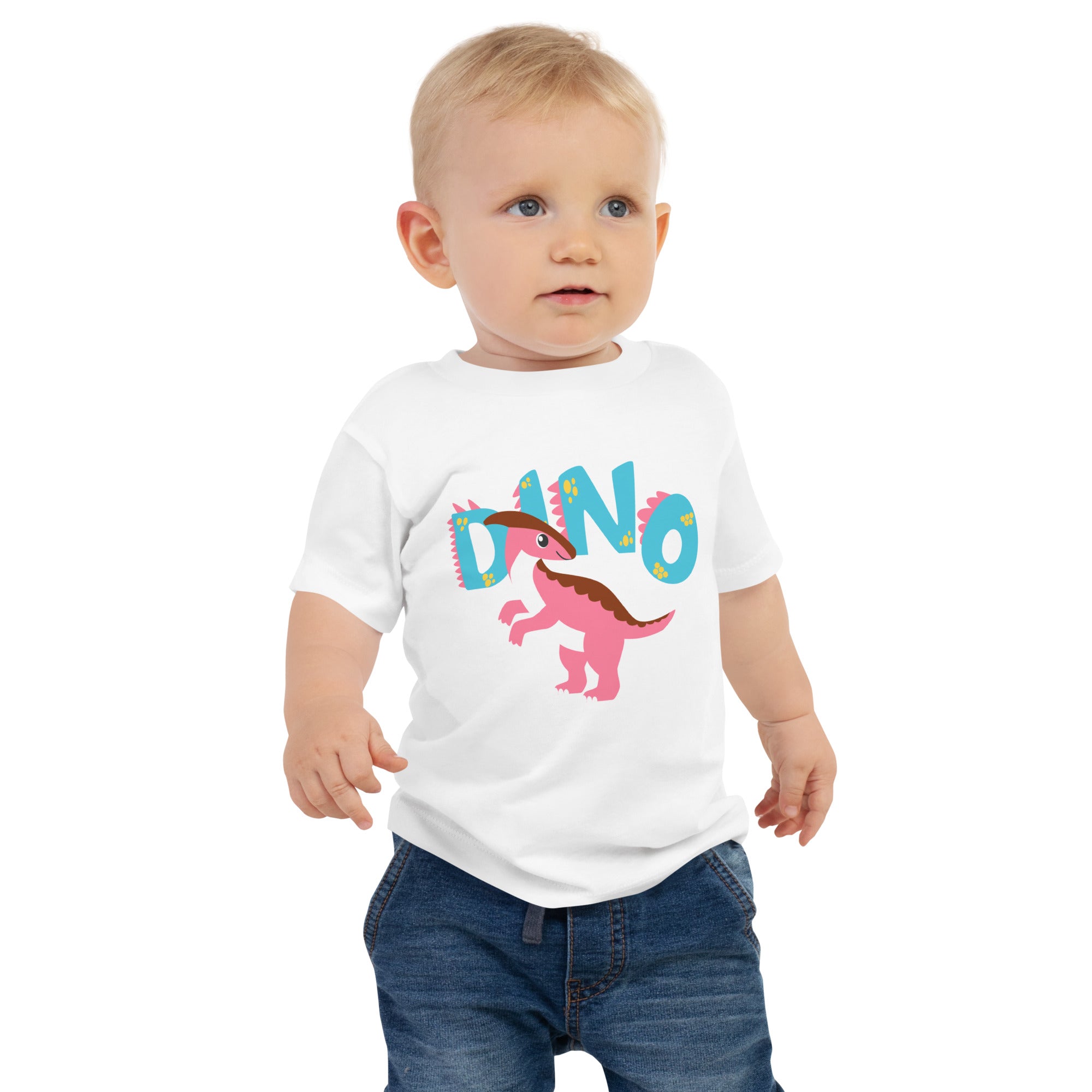 100% Cotton Baby T-Shirt with "Dino" Design