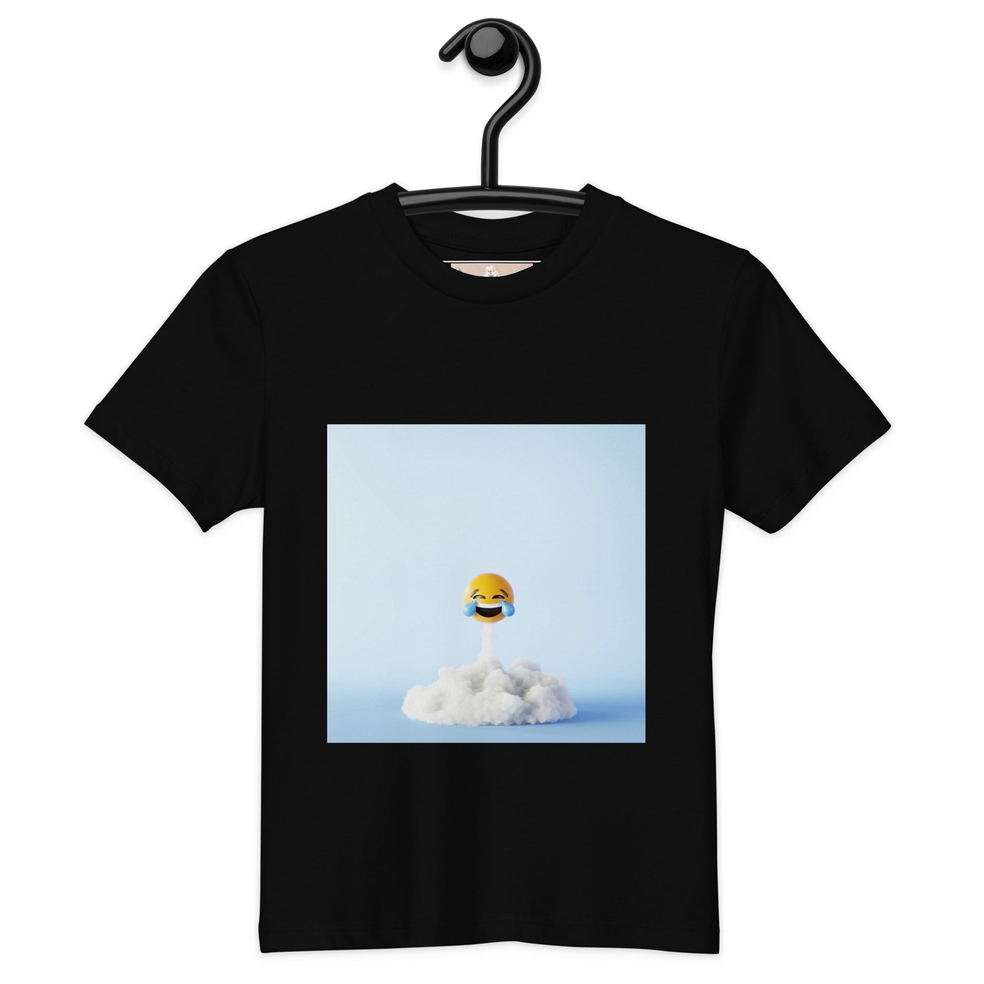 Organic Cotton Kids T-Shirt with "Emoji" Design