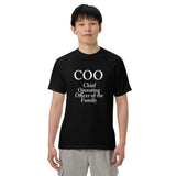 100% Cotton Unisex Premium T-Shirt with 'Chief Operating Officer of the Family' Design