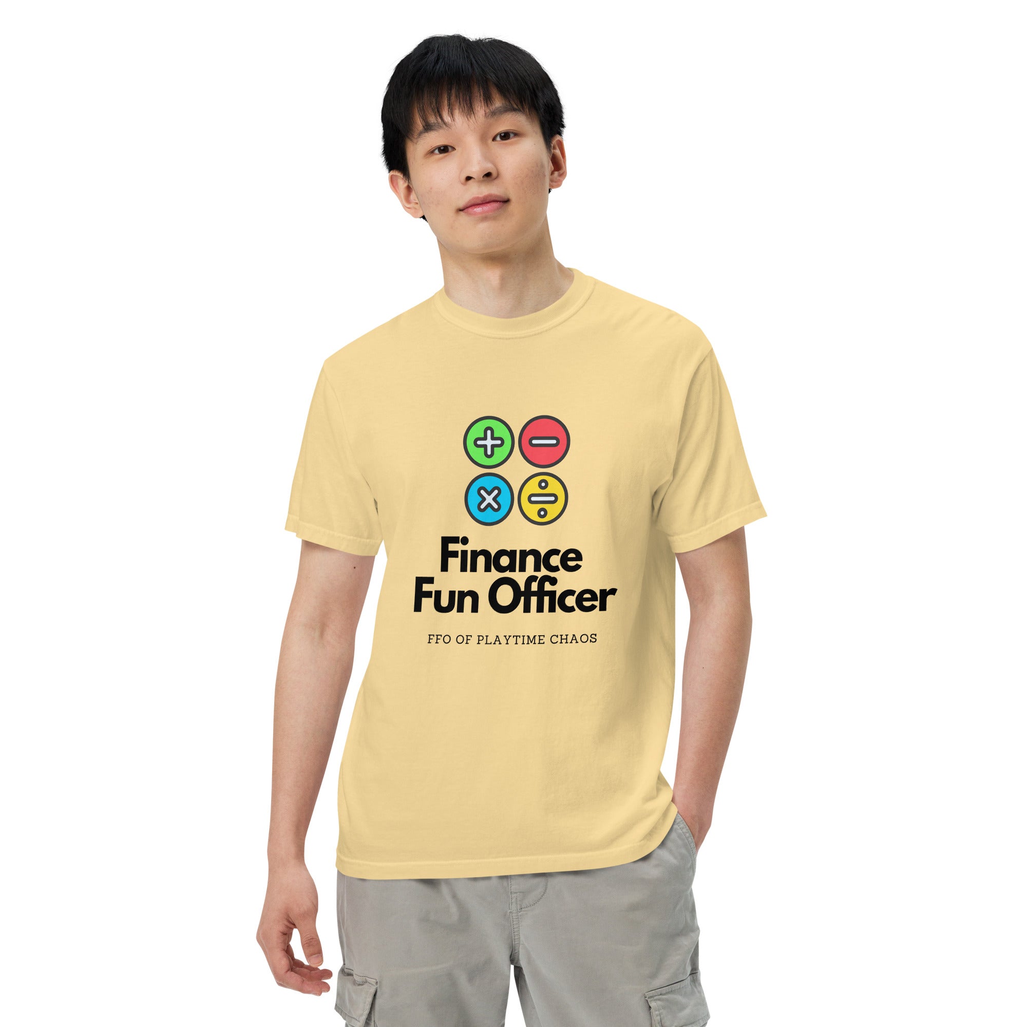 Unisex "Finance Fun Officer" T-Shirt - Soft, Durable, 100% Cotton, Relaxed Fit