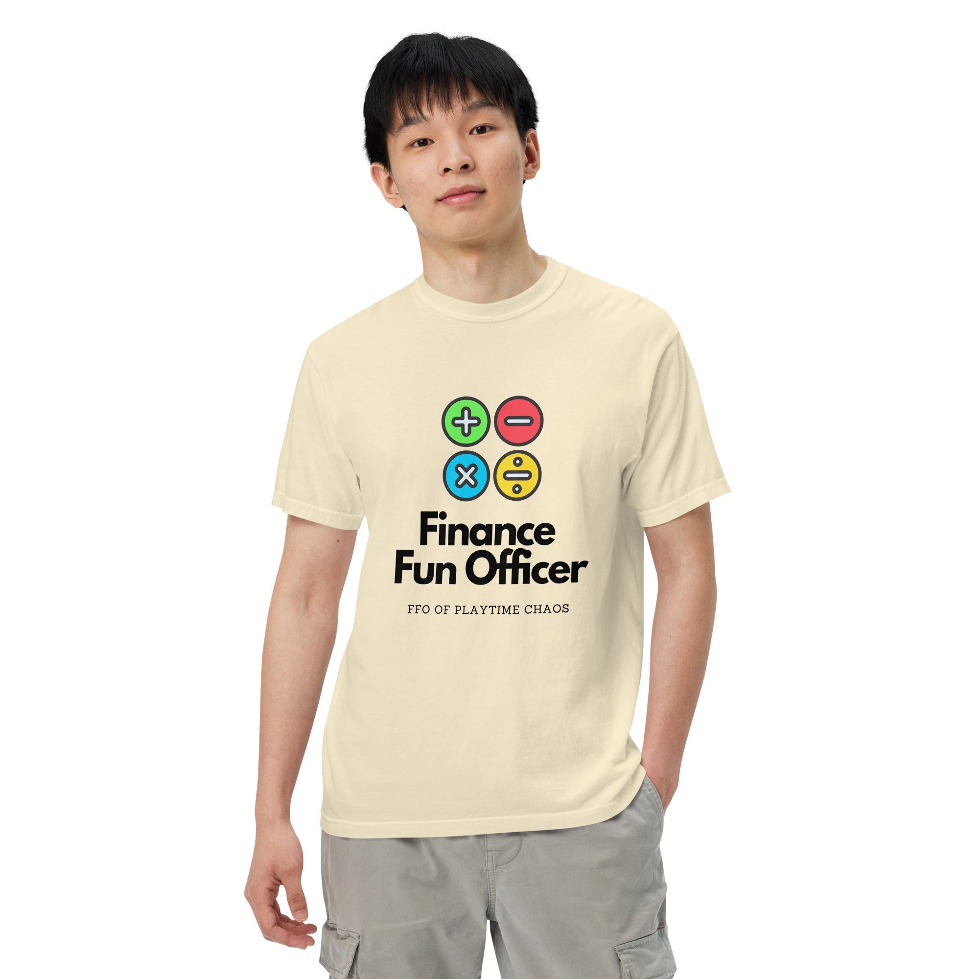 Unisex "Finance Fun Officer" T-Shirt - Soft, Durable, 100% Cotton, Relaxed Fit