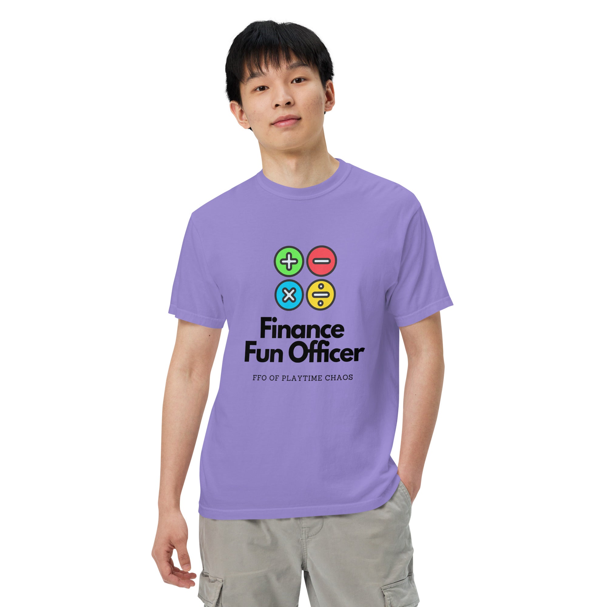 Unisex "Finance Fun Officer" T-Shirt - Soft, Durable, 100% Cotton, Relaxed Fit