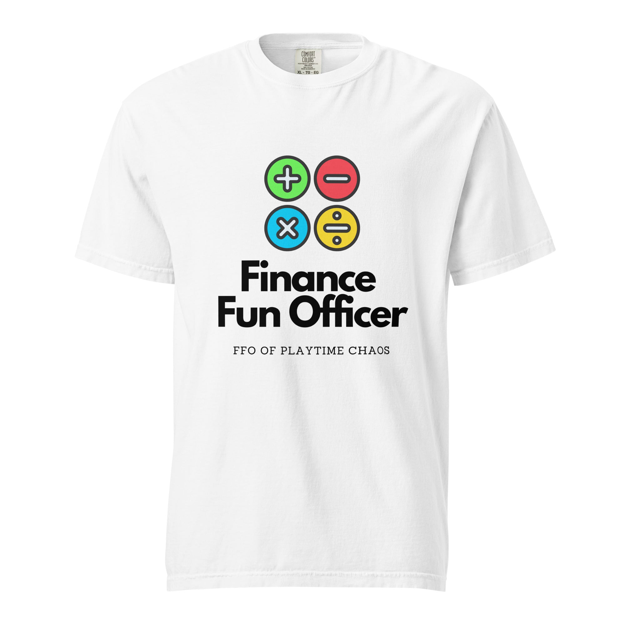 Unisex "Finance Fun Officer" T-Shirt - Soft, Durable, 100% Cotton, Relaxed Fit